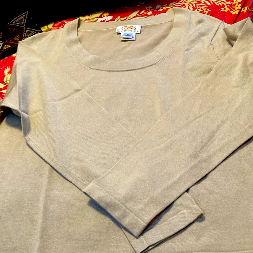 Talbots 70% silk sweater